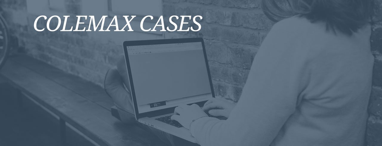 Image of ColeMax Cases Banner