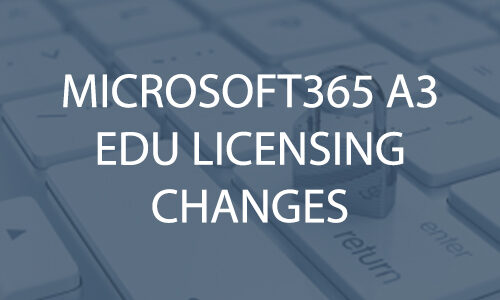 Microsoft 365A3 Changes