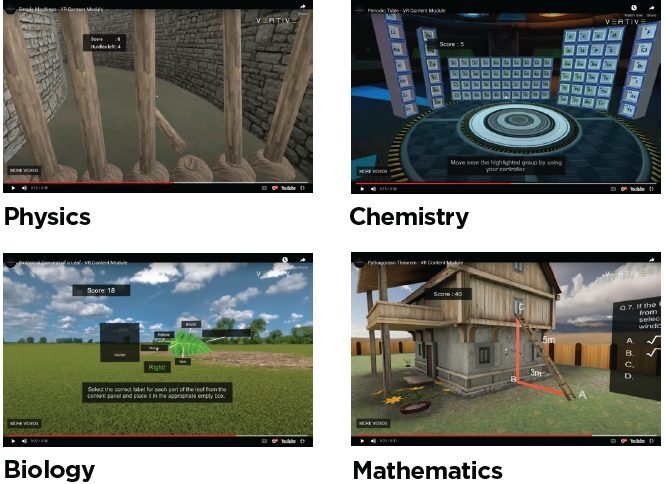 VR Lesson Examples EDU