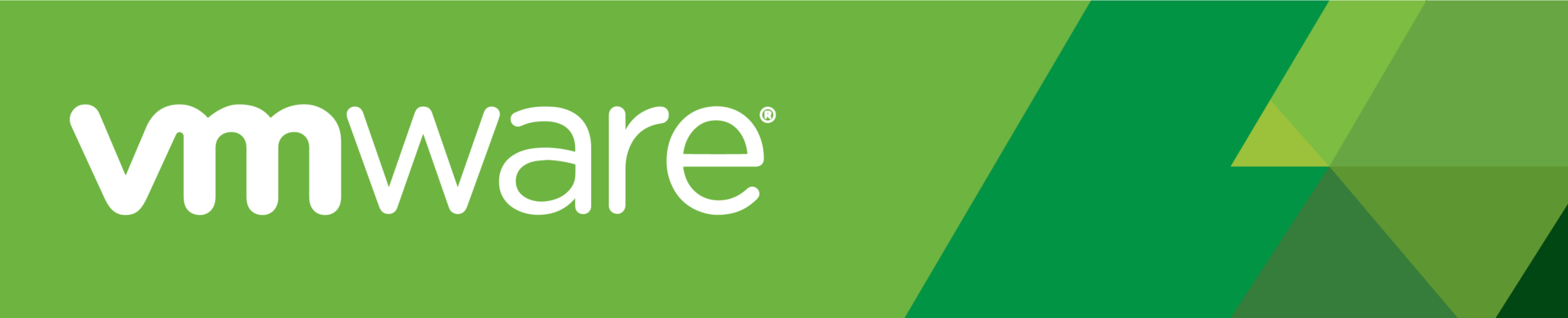 Image of green VMware banner