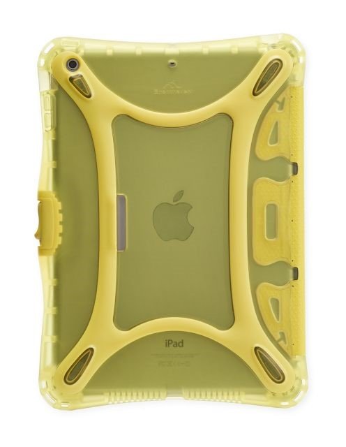 Image of yellow Brenthaven case on iPad